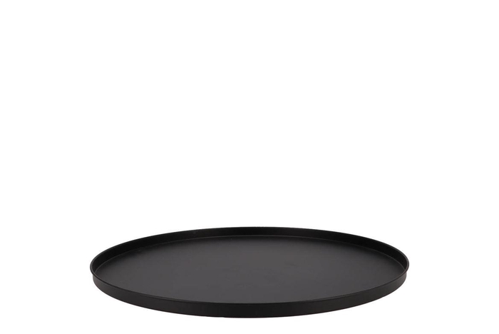 <h4>Coaster Wild Black Tray Metal 37x2cm</h4>