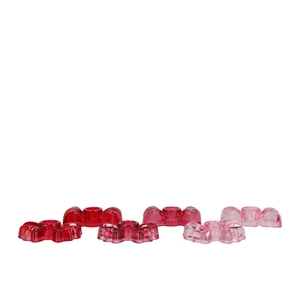 Bowy Jolly Pink Mix Candle Holder Bow Tie Ass 10x5