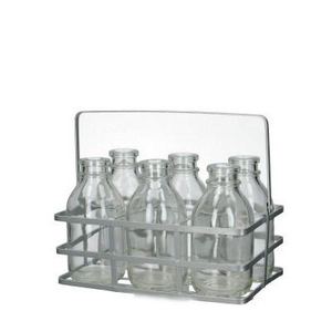 Glass Bottle Tray+6bottles d02*12cm