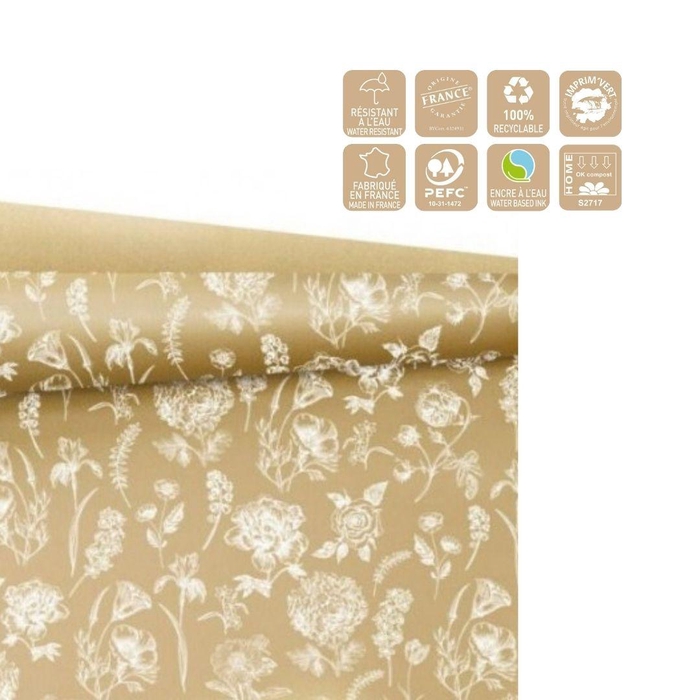 <h4>Papier Rol 80cm 25m Botanical</h4>