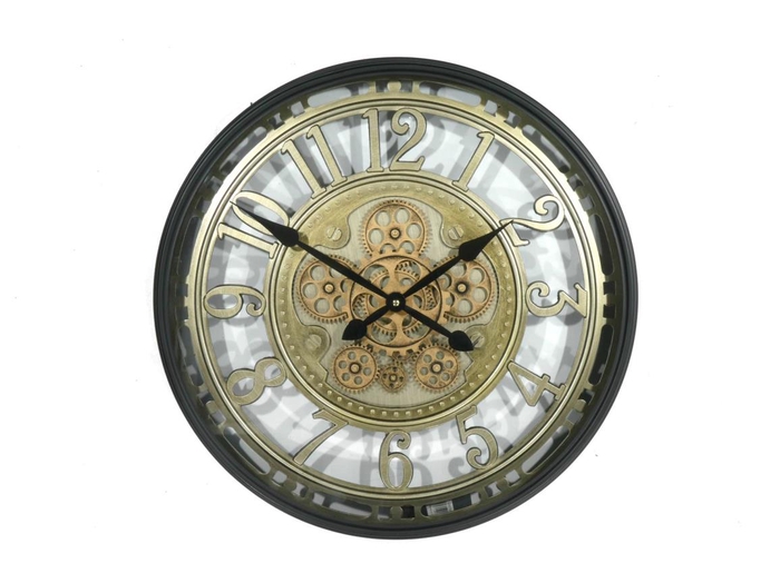 Clock Gear Open Ø46cm Black 03