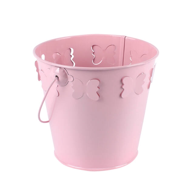 <h4>Bucket Madrid zinc 11.5xH9cm - ES10.5 pink gloss</h4>