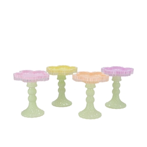 Bicolore Pastel T-light Bloom Milky Ass 12x15cm