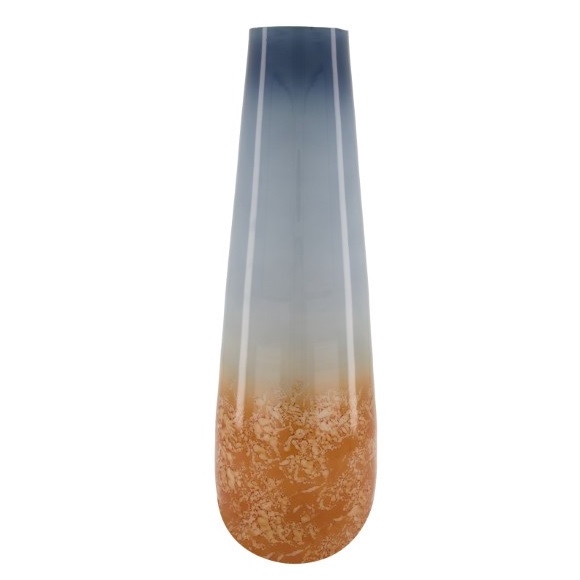Glass vase horizon d15 45cm