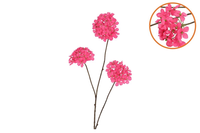 <h4>Silk Hydrangea Branch Beauty 85cm</h4>
