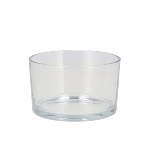 Glass Bowl Cilinder 13x13x8cm
