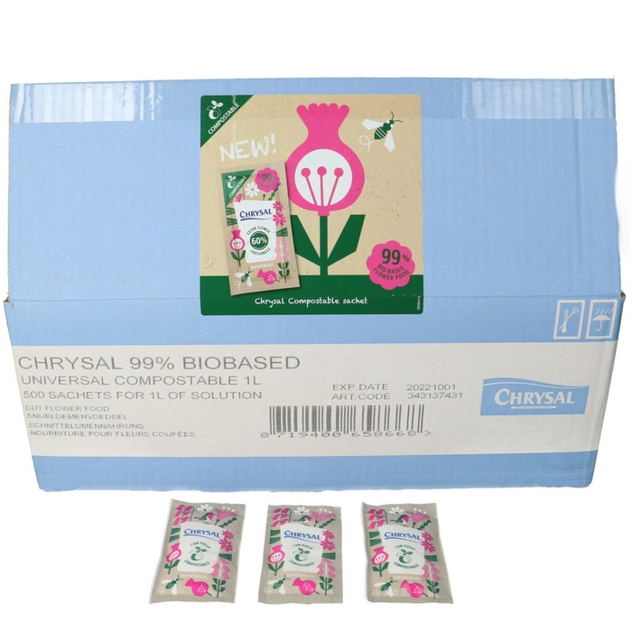 Care chrysal compostable 1l 500