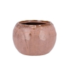 Iron Stone Old Pink Ball Pot 18x18x14cm Nm