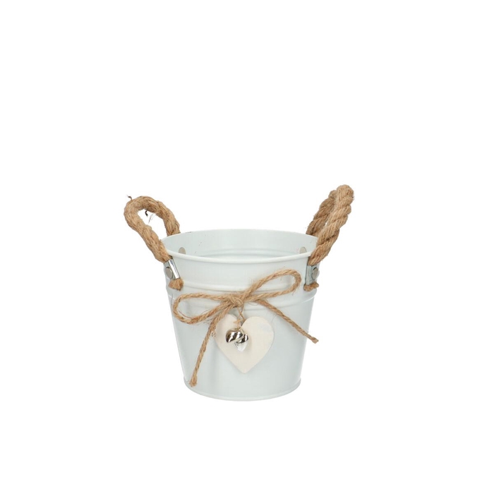 <h4>Promo Zinc Heart pot d13*11.5cm</h4>