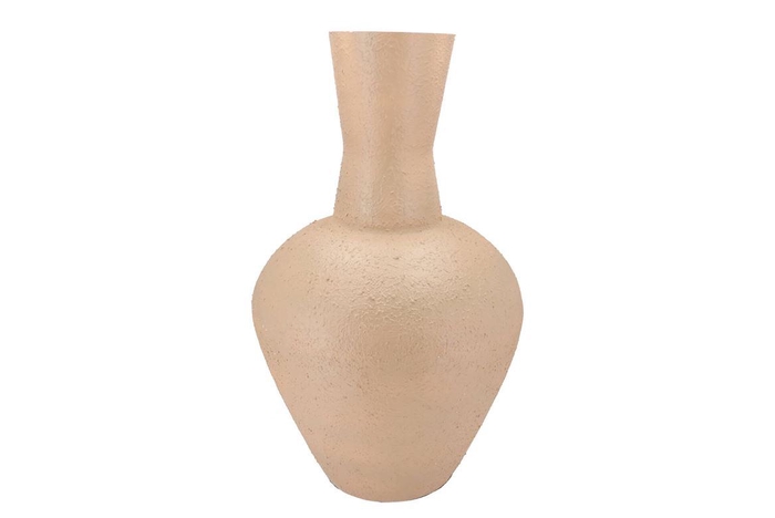 Fiore Sand Vase Textured Iron 44x44x69cm Nm