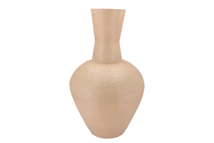 <h4>Fiore Sand Vase Textured Iron 44x44x69cm Nm</h4>