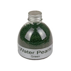 Vase water pearls-shape green FLEURPLUS 150ml