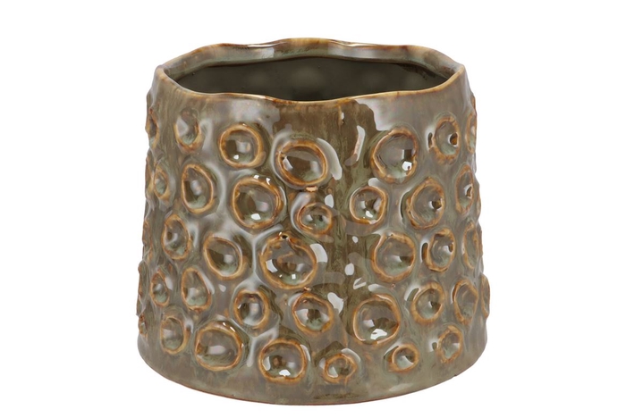 <h4>Alora Majestic Green Pot 20x20x16cm</h4>