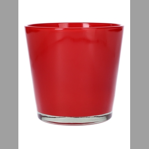 DF02-440513800 - Pot Nashville2 d13.3xh12.5 wine red