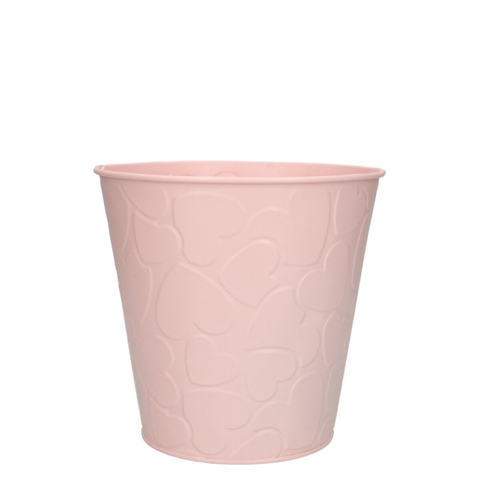 <h4>Mothersday Zinc Hearts pot d16*15cm</h4>