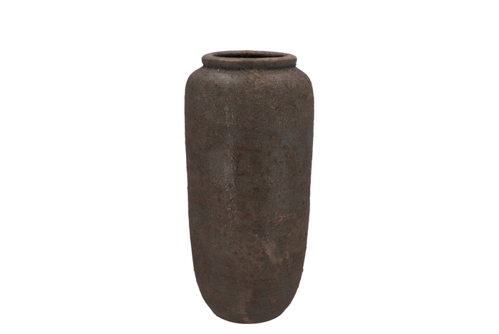 Batu Grey Jug Vase 19x32cm