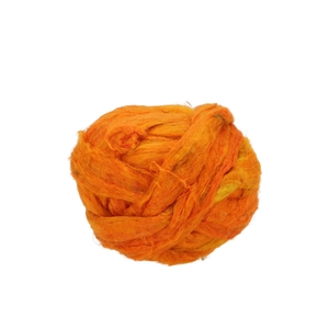 Ribbon Recycled Silk 57 Orange 11mx15mm Nm