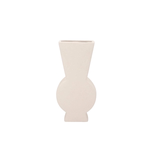 Lisboa White Vase Dazzle 19x7x38cm Nm