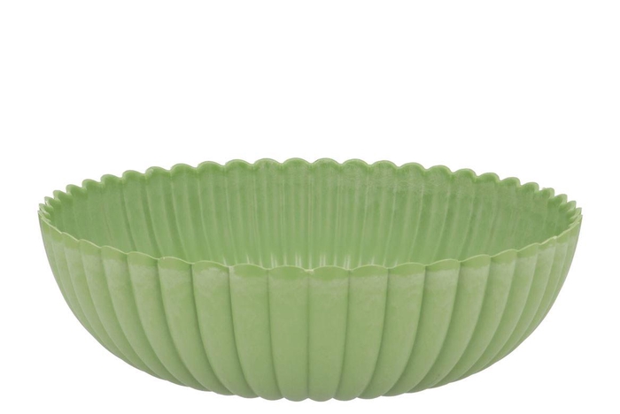Melamine Lisa Pistache Bowl 30x30x9cm