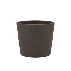 Ceramic Pot Dark Grey 13cm