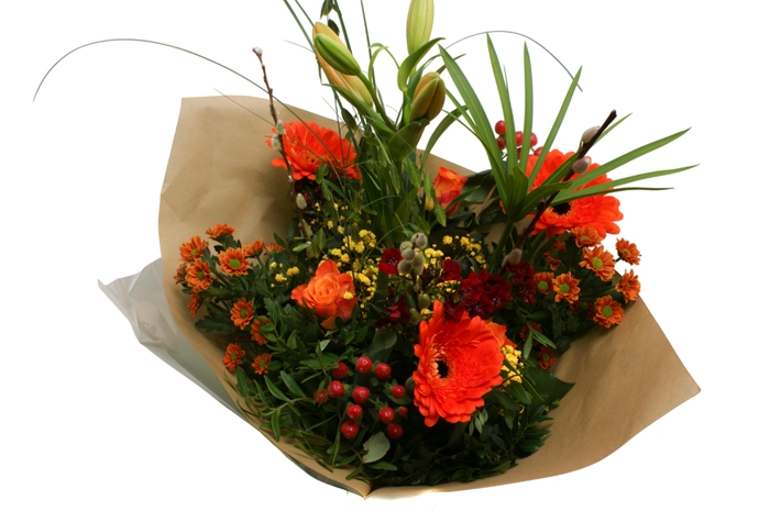 <h4>Boeket etage nieuw Oranje</h4>