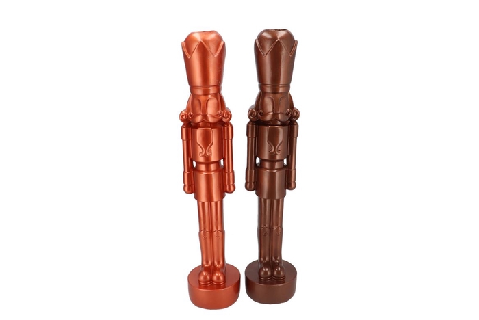 <h4>Nutcracker Copper Mix Ass 8x8x37cm</h4>