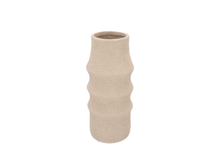 <h4>Cascais Sand Vase 15x15x30cm</h4>