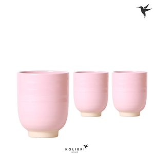 Kolibri home Glazed pink