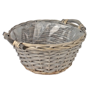 Basket Chengdu willow 30xH14cm natural