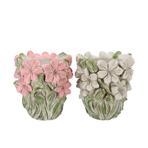 Dante Pink White Pot Pretty Ass 28x27x29cm