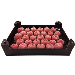 Waxappel Gl Rood Kerst