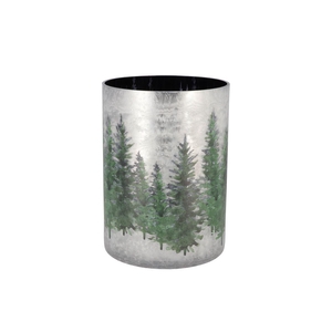 Ruby Silver T-light Forest 18x24cm Nm