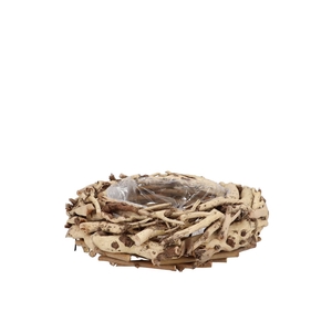 Wreath Stonewood Planter 25x9cm