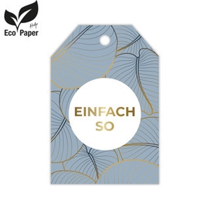 Labels Displ.Card D Einfach 5*8cm x20