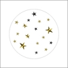 Christmas Sticker 39mm x500 Stars