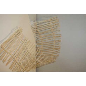 ROTAN HEK GEBLEEKT 100*30CM