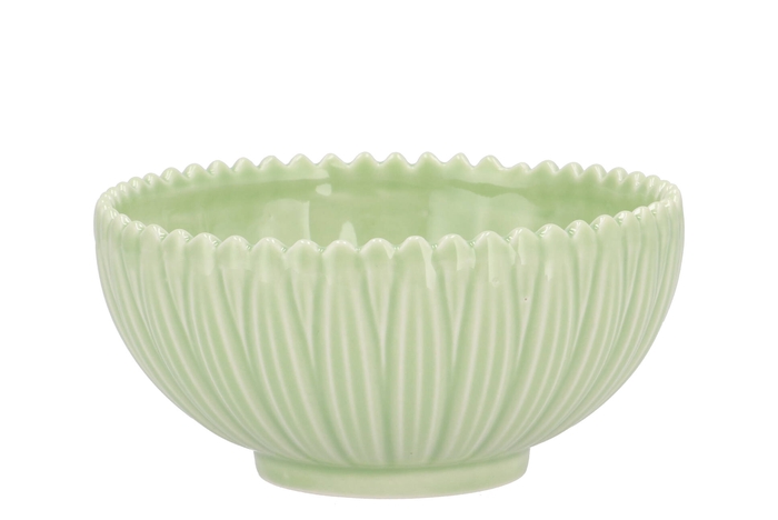 Bloom Daisy Dreamy Green Bowl 18x18x9cm