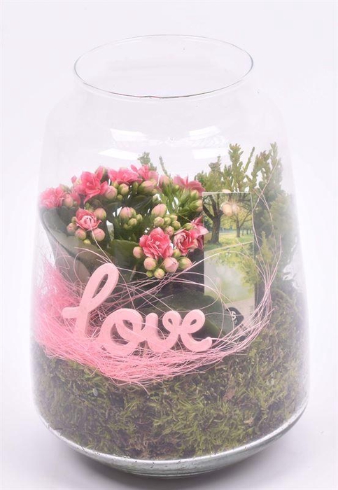 <h4>Glas cilinder Zef met hals 16cm</h4>