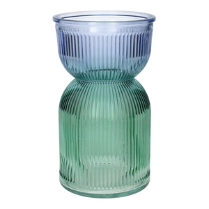 DF02-665591200 - Vase Same duo d12xh21 lavender/ hemlock