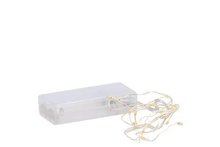 <h4>Led Light Chain Silver Wire 20led Warm White Nm</h4>