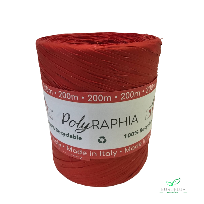 <h4>POLYRAPHIA ROOD 15MM 200M (color 00)</h4>