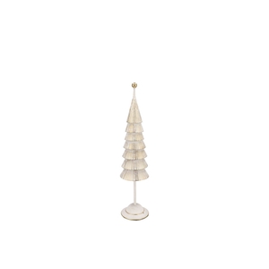 Evy Nordic Silver Xmas Tree Metal 11x46cm