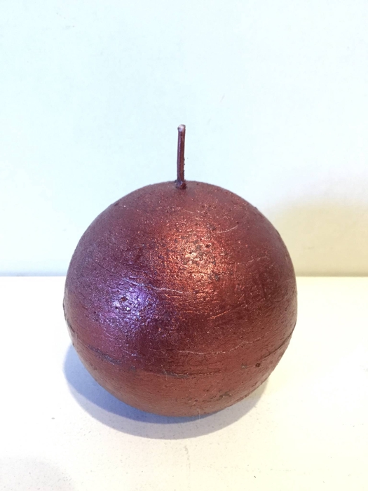 KAARS BOL D8 OXBLOOD METALLIC RUSTIEK 22U BRANDDUUR