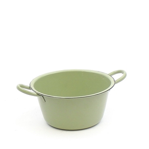 Zinc Tub+handle d19*9.5cm