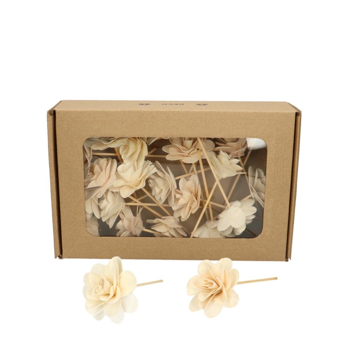 <h4>Bijsteker 10cm Roos 6cm</h4>