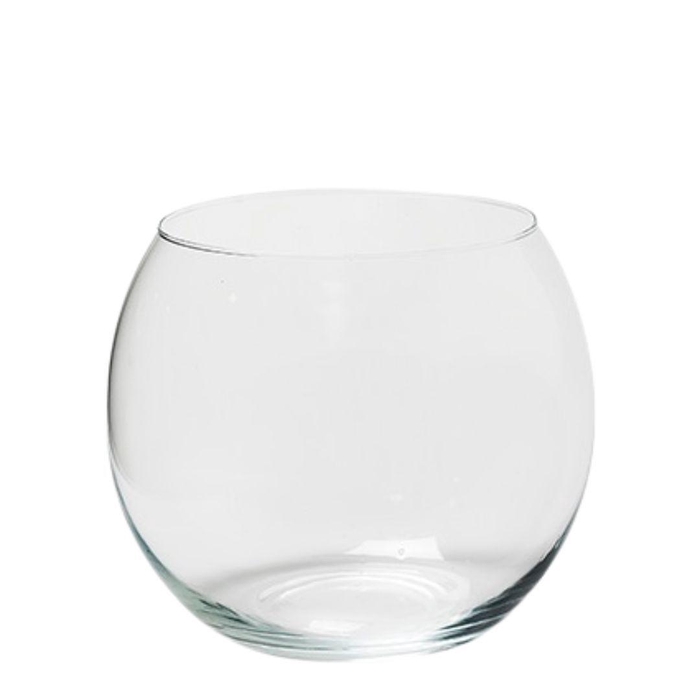 Glass vase Ball d20/14*15.5cm