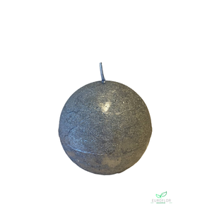 KAARS BOL METALLIC RUSTIEK - GEWICHT: 235 GRAM - 22 BRANDUREN