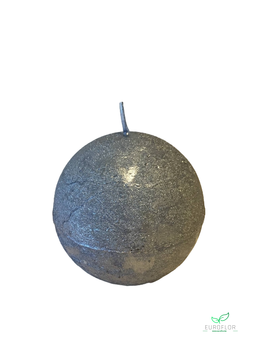 KAARS BOL METALLIC RUSTIEK - GEWICHT: 235 GRAM - 22 BRANDUREN