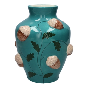 DF03-730383900 - Vase Elvin d10.5/22xh25.5  blue