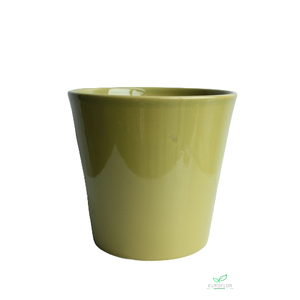 POT ROND KONISCH LICHTGROEN D230 H220